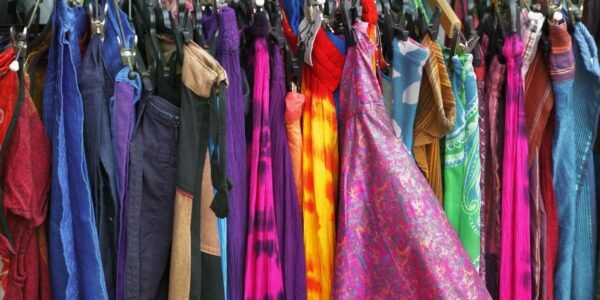 Mixed Print Maxi Dress