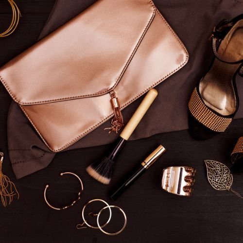 Rose Gold Clutch